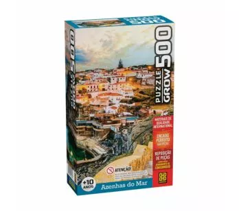 Quebra-Cabeça - Puzzle - 500 peças - Azenhas do Mar - Portugal - Grow