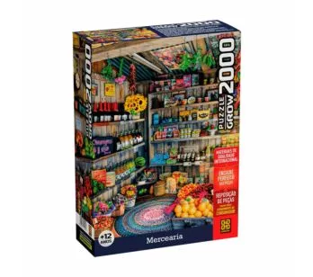 Quebra-Cabeça - Puzzle - 2000 peças - Mercearia - Grow