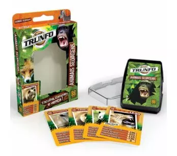 Jogo de Cartas - Super Trunfo - Animais Selvagens - Grow