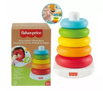 Torre de Empilhar - Pirâmide de Argolas Infantil - Eco - Fisher-Price