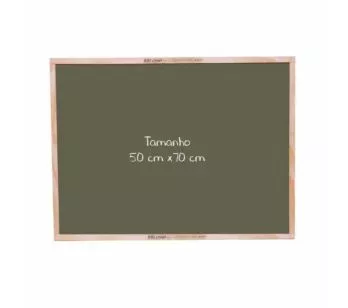 Lousa para Atividades - Quadro Verde - 50 x 70 cm - Xalingo