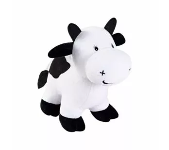 Pelúcia Infantil - 24 cm - Fazendinha - Vaquinha - Anjos Baby