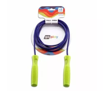 Corda de Pular Infantil - Go Play - Pula Corda -  2,4m - Azul - Multikids