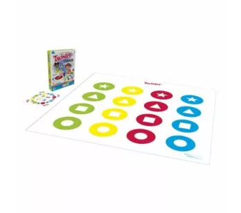 Jogo Infantil - Twister Formas e Cores - Hasbro Gaming
