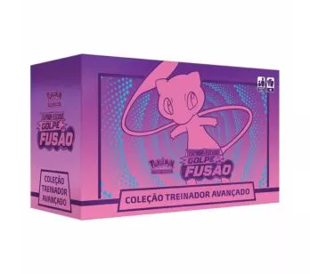 Box de Cartas - Pokémon - Treinador Avançado - Golpe Fusão - Mew - Copag