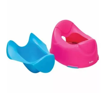 Troninho Infantil - Penico com Recipiente Removível - Rosa e Azul - Buba