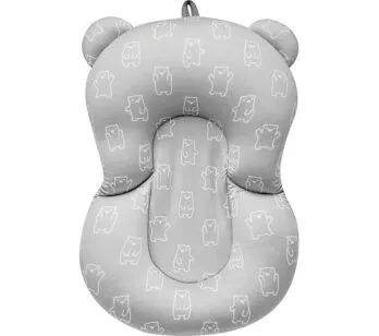 Almofada de Banho para Bebê - Ursinho Baby - Cinza - Buba
