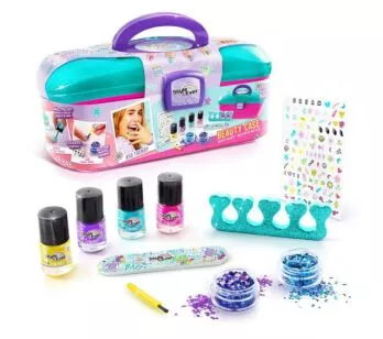 Maleta de Beleza Infantil - Style 4 Ever - Decore Suas Unhas Glitter - Fun Divirta-se