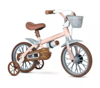 Bicicleta Infantil com Rodinhas - Aro 12 - Mini Antonella - Nathor