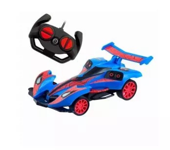 Carrinho de Controle Remoto - Spiderman - Web Charge - 7 Funções - Candide