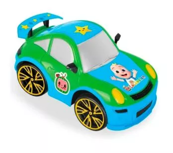 Carrinho de Controle Remoto - Cocomelon - Hora do Passeio - 3 Funções - Candide