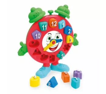 Relógio Educativo - Tá na Hora Didático - Colorido - TaTeTi