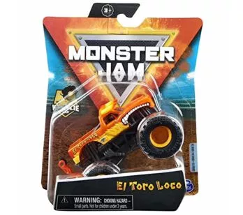 Carrinho Roda Livre - 1:64 - Monster Jam - El Toro Loco - Sunny Brinquedos
