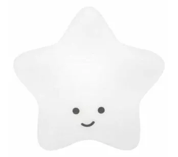 Luminária Infantil - Led e Fluorescente - Estrela - Branca - DecorFun