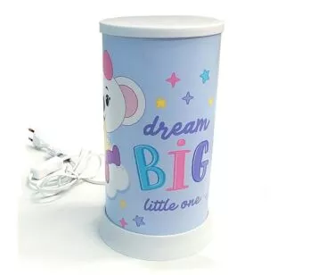 Luminária Infantil Hug - Led e Fluorescente - Lilica Dreams - DecorFun