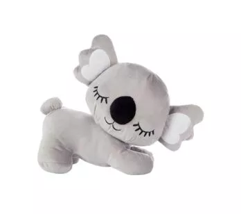 Pelúcia Infantil - 30 cm - Coala - P - Cinza - W.U. Bichos de Pelúcia