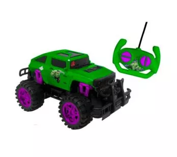 Carrinho de Controle Remoto - Avengers - Hulk - 7 Funções - Candide