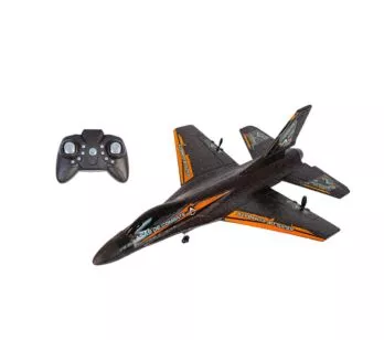 Avião de Controle Remoto - Asas de Combate - Laranja - Unik Toys