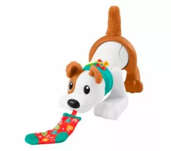 Figura Eletrônica - Cachorrinho Engatinha Comigo - 55 Sons - Fisher-Price
