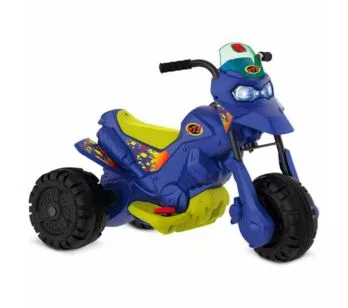 Moto Elétrica Infantil - XT3 Blue - 6v - Azul - Bandeirante