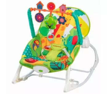 Cadeira de Descanso e Balanço para Bebês - Até 18 kg - Nina Color - Galzerano