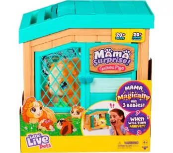 Pelúcia Interativa - Little Live Pets - Mama Surprise - Fun Divirta-se