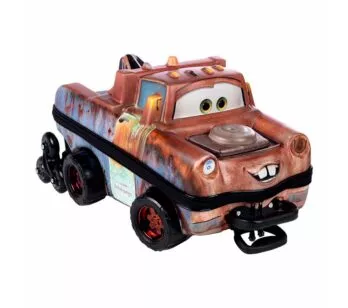 Mochila 3D de Rodinhas Infantil - Disney-Carros - Mater - Maxtoy