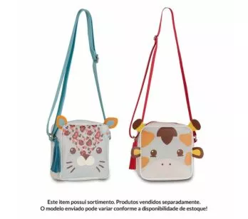 Bolsinha Infantil Box - Translucida - Clio Pets - Sortida - Clio Style