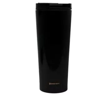 Copo com Tampa - Térmico - 400ml - Colors Preto - Zonacriativa