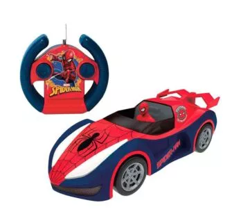 Carrinho de Controle Remoto - Spiderman - Overdrive - 7 Funções - Candide