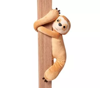 Pelúcia Infantil - 70 cm - Bicho Preguiça - G - W.U. Bichos de Pelúcia