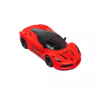Veículo com Luz e Som - Last Car - Bate e Volta - Vermelho - DM Toys 