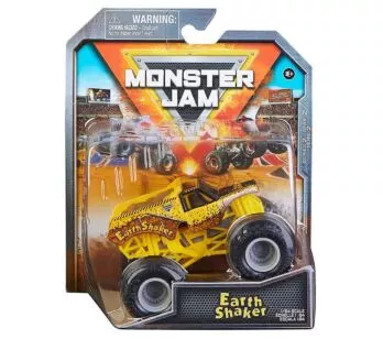 Carrinho Roda Livre - 1:64 - Monster Jam - Earth Shaker - Sunny Brinquedos