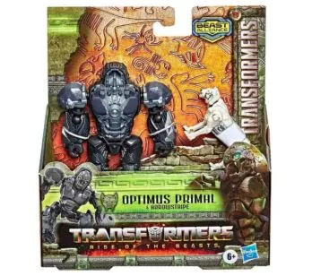 Boneco com Acessório - Transformers – Optimus Primal & Arrowstripe - Hasbro