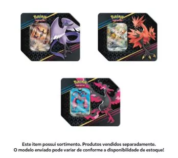 Jogo de Cartas - Pokémon Lata - 31 cartas - Realeza Absoluta - Sortido - Copag