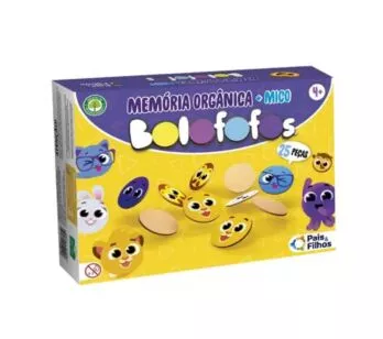 Jogo da Memória - Mico - Bolofofos - 25 Peças - Pais e Filhos