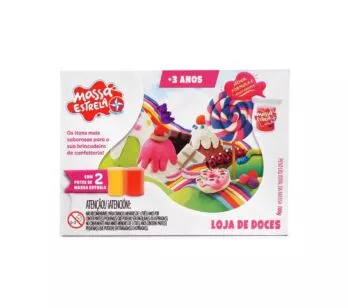 Massinha de Modelar - Massa Estrela - Loja de Doces - Estrela