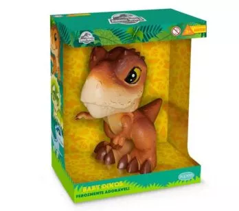 Figura Articulada - Jurassic World - Baby Dinos - T-Rex - Pupee
