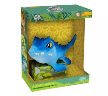 Figura Articulada - Jurassic World - Baby Dinos - Mosasaurus - Pupee