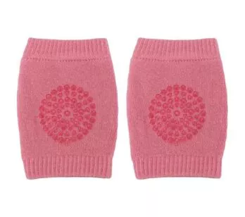 Joelheira para Bebê Engatinhar - Antiderrapante - Rosa - Buba