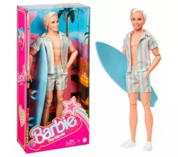 Boneco Articulado - Barbie Filme - Ken com Prancha - Mattel