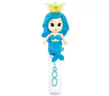Lançador de Bolha de Sabão - Mania de Bolha Sereia - Azul - DM Toys