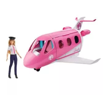 Veículo e Boneca - Barbie - Avião Jatinho de Aventuras - Mattel