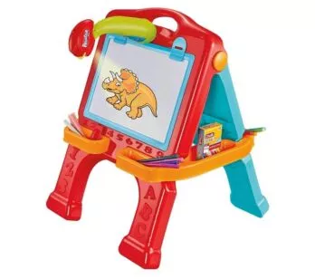 Lousa Infantil com Cavalete - 3 em 1 - Quadro Divertido - DM Toys