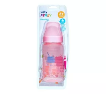 Mamadeira - Lolly Nenny - 340ml - Rosa - Lolly