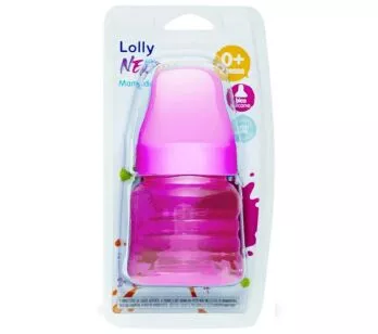 Mamadeira - 160ml - Big Clean - Rosa - Lolly Nenny