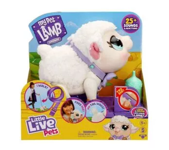 Figura Eletrônica - Little Live Pets - My Pet Lamb - Ovelhinha - Fun Divirta-se