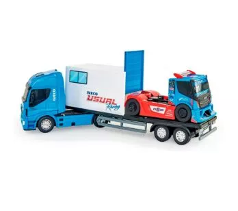 Caminhão Roda Livre - Iveco Hi-Way Racing Truck - Usual Brinquedos