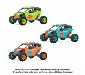 Carro Roda Livre - Sertões - 4x4 - Off Road UTV - Sortido - Usual Brinquedos