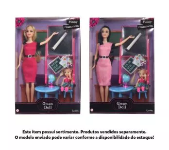Boneca Articulada - 30cm - Dream Doll - Funny Classroom - Sortida - Candide